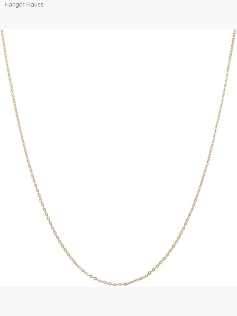 14k Yellow Gold Twisted Rope Chain Necklace - Solid 14k Gold, Hypoallergenic,
